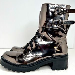 DKNY Women’s Bootie Combat Boot